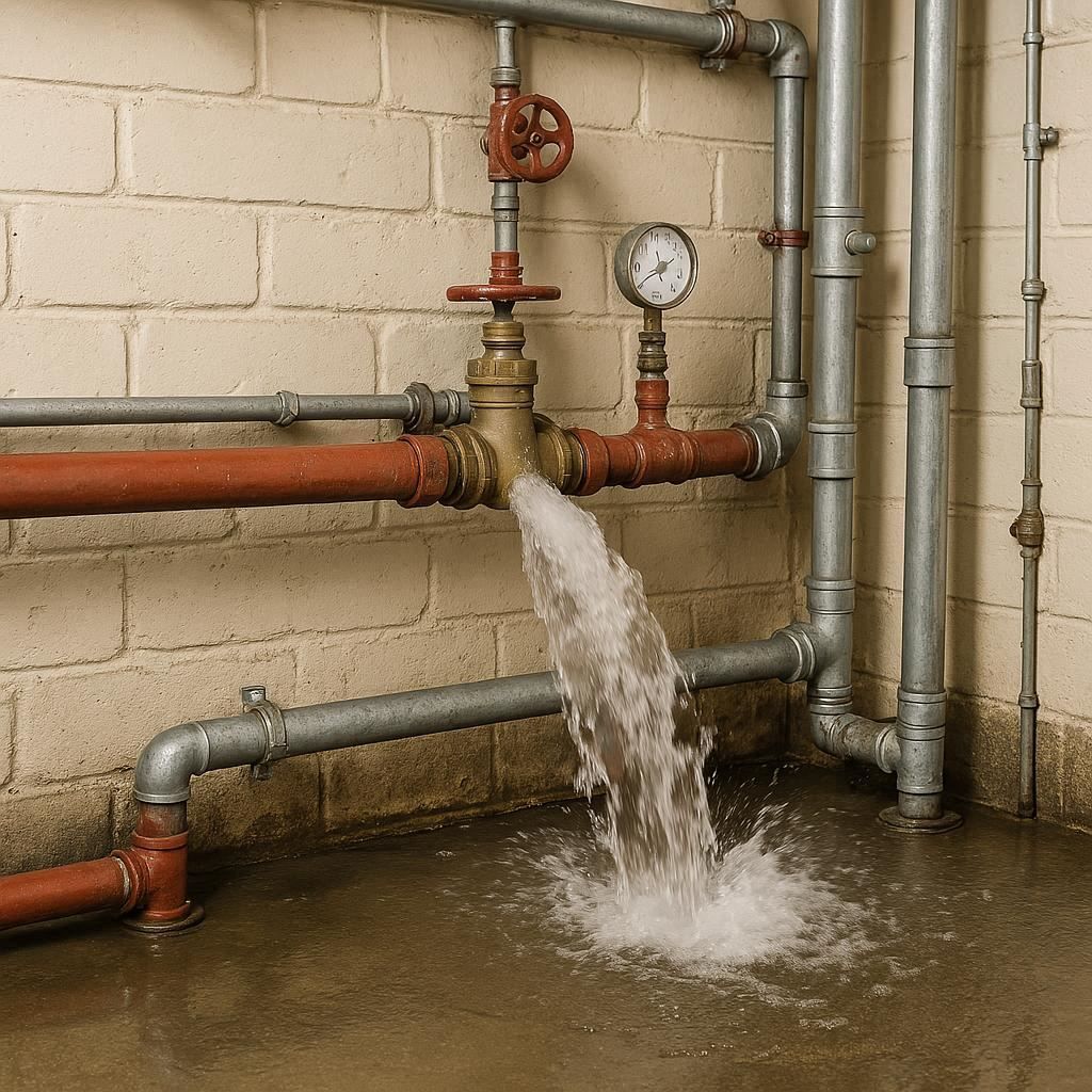 Промывка системы водоснабжения многоквартирного дома в Дубне